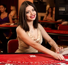 Selection of live casino games on PH5666 interface